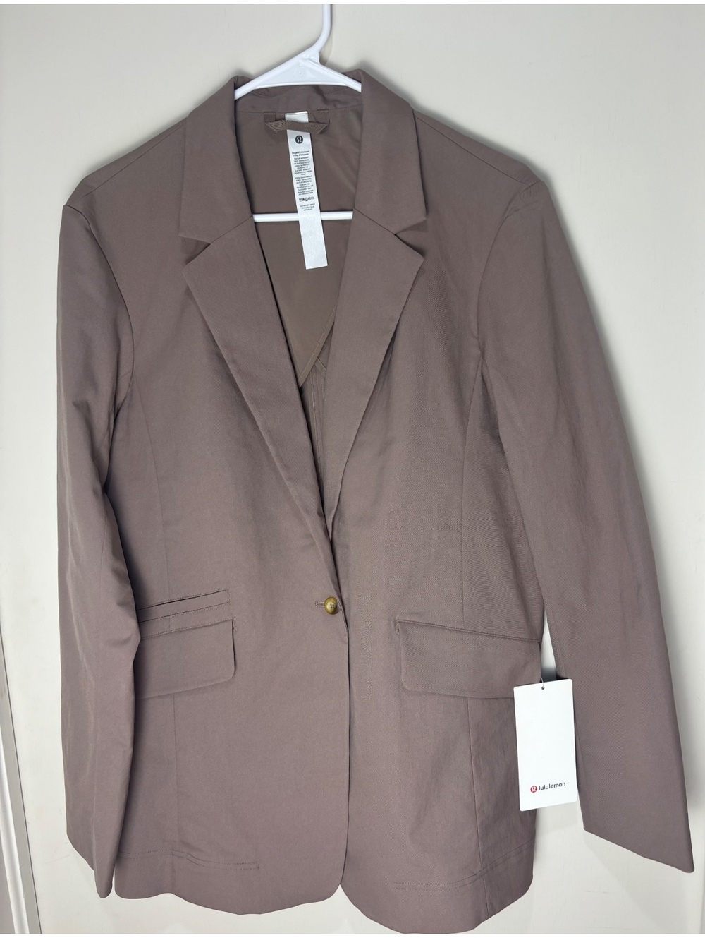Lululemon Relaxed-Fit Twill Blazer Taupetastic Women’s M NWT $198 [COPY]
